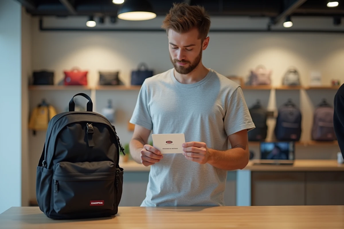 Carte de garantie Eastpak et achat dans un canal de vente officiel agréé